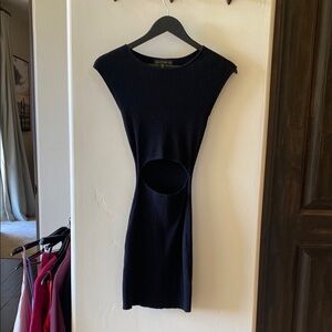 House of Harlow Black Cutout Dress